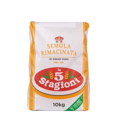 Kietųjų kviečių miltai Semola (Semolina), 5 STAGIONI, 10 kg